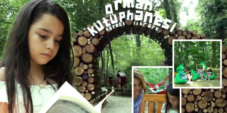 Türkiye’nin ilk ‘Orman Kütüphanesi’ ziyaretçilerini bekliyor