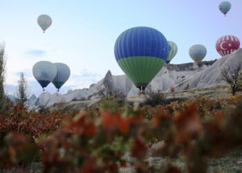 Kapadokya’yı geçen ay 203 bin 905 turist gezdi