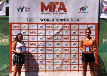 Doğa Türkmen çiftler şampiyonu oldu