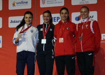 Türk sporcular Avrupa Karate Şampiyonası’nda 3 madalya kazandı