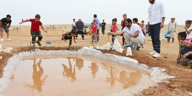 Harranlı çocuklar kendi Survivor parkurunu kurdu: Ödül çiğ köfte