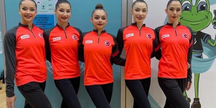 Ritmik Cimnastik Dünya Kupası’nda milli takım 8. oldu