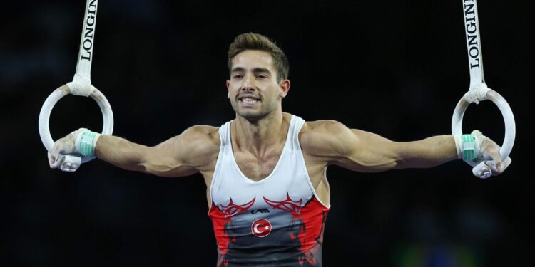 İbrahim Çolak halka aletinde Avrupa 5’incisi oldu