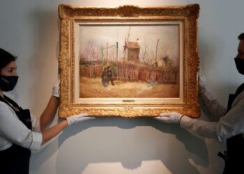 Van Gogh’un özel koleksiyondaki Montmartre resmi ilk defa görüntülendi