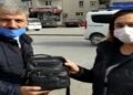 Dolmuşta unutulan 10 bin lirayı sahibine teslim etti