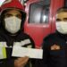 Amasya’da çocuklardan itfaiyecilere duygulandıran not