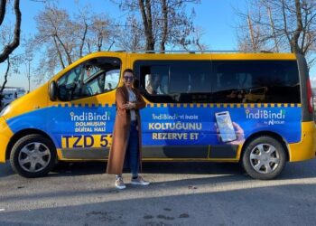 Bu uygulama sarı dolmuşlara: indiBindi