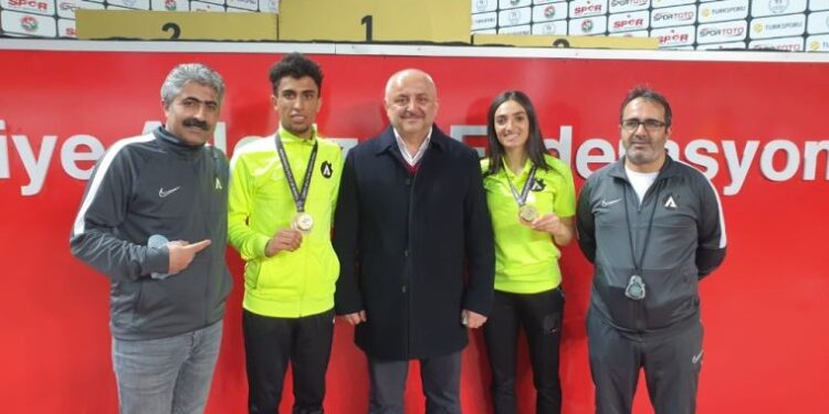 Eski atlet Ali Öztürk’ün atletizm sevdası başarıyı getirdi