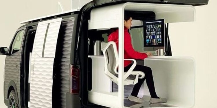 Nissan’dan yeni seyyar ofis: ‘Evden değil her yerden çalışın’