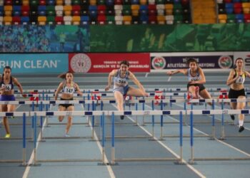 Milli atletlerden Salon Deneme Yarışları’nda yeni rekor