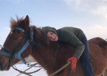 13 yaşındaki Emre, evin bahçesini hayvanat bahçesine çevirdi