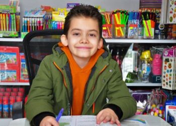 10 yaşındaki Ömer Faruk, matematikte Türkiye 1’incisi oldu