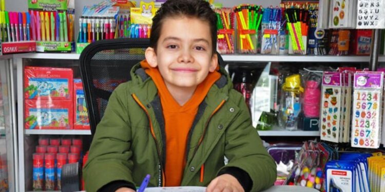 10 yaşındaki Ömer Faruk, matematikte Türkiye 1’incisi oldu