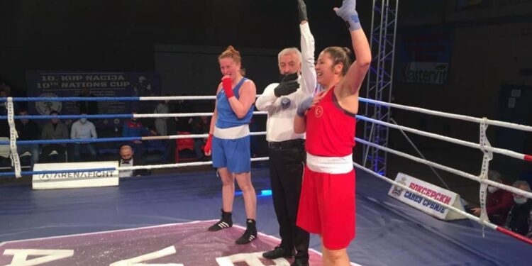 Kadın milli boksörler Sırbistan’da 5 madalya kazandı