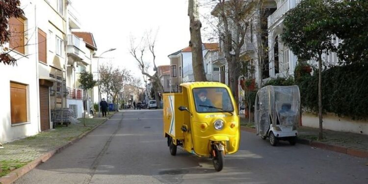 Adalar’a bir çevre dostu araç daha