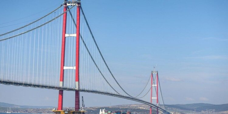 1915 Çanakkale Köprüsü’ne Avrupa’dan ödül