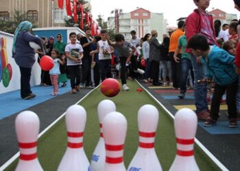 Van’da çocuklar için “oyun sokağı” oluşturuldu