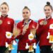 Artistik cimnastikte milli sporcular 3 madalya kazandı