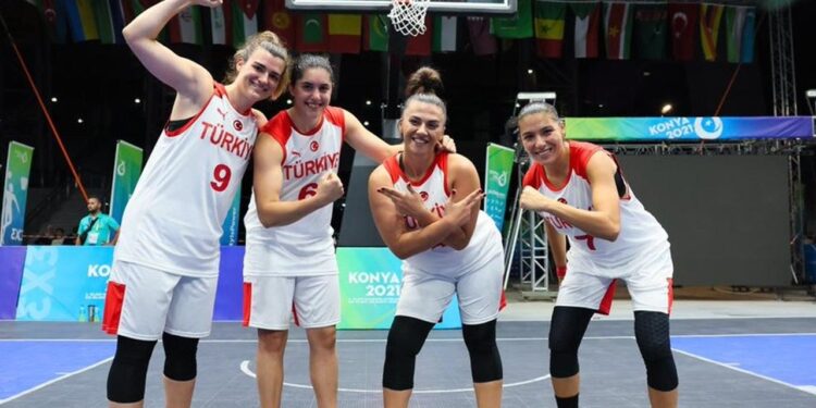 3×3 Kadın Basketbol Milli Takımı bronz madalya kazandı