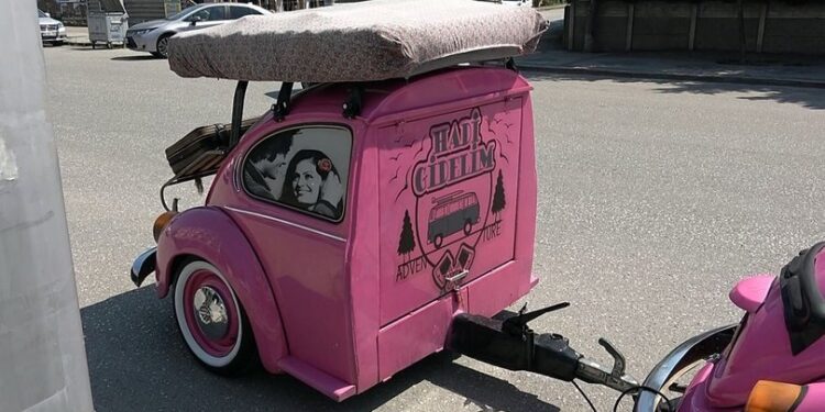 ‘Bir buçuk’ vosvostan yapıldı… İlgi odağı oldu