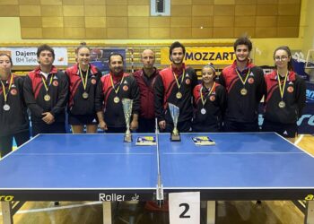 Masa tenisinde milli takımlar Balkan Şampiyonası’nda ikinci oldu