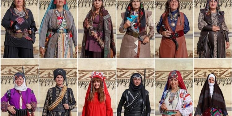 Anadolu’nun kadınları Malazgirt Zaferi etkinliklerini renklendirdi