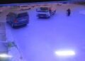 Kamyoneti camından içeri atlayarak durdurdu!