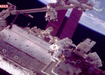 Yılın ilk uzay yürüyüşü yapıldı