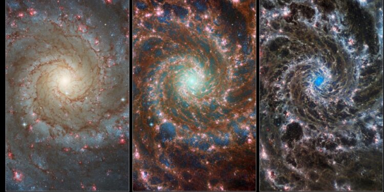 NASA, Phantom Galaksisi’nin çarpıcı yeni görüntüsünü yayınladı
