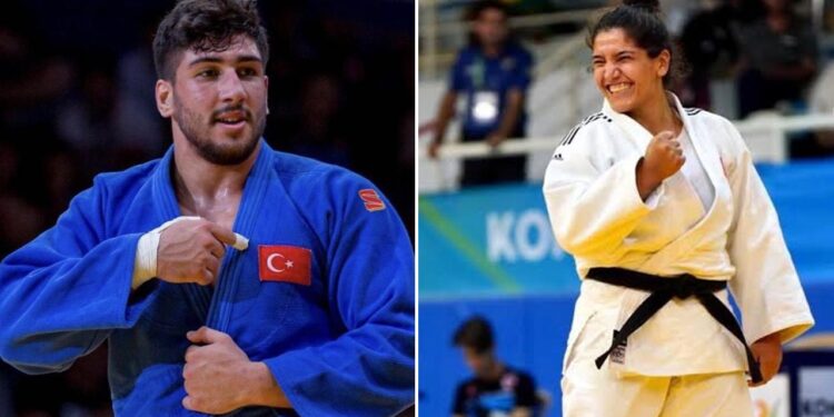 Milli judoculardan bir gümüş bir bronz madalya