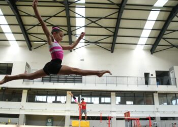 Cimnastikçi fabrikasında yıldız sporcular yetiştiriliyor