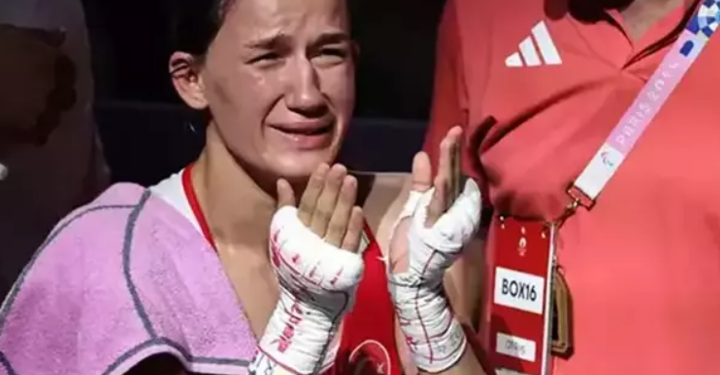 Milli boksör Hatice Akbaş, Paris 2024’te adını finale yazdırdı!
