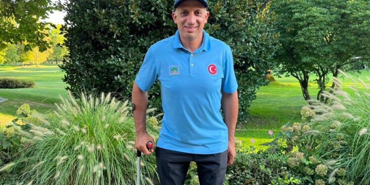 Engelliler Golf Milli Takımı’ndan Mehmet Kazan İtalya’da dördüncü oldu