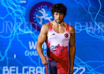 Milli güreşçi Selçuk Can dünya üçüncüsü oldu.