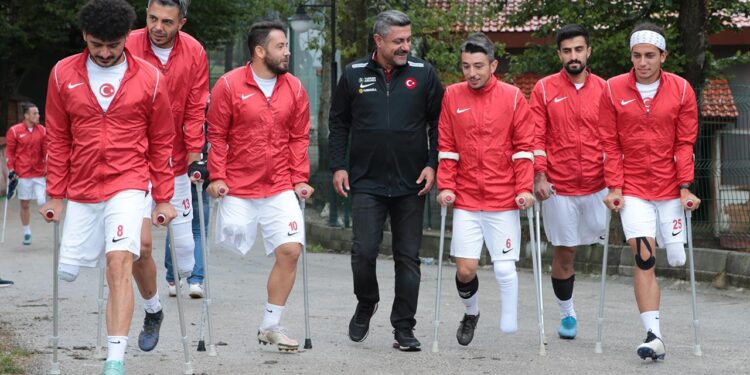 Ampute Milli Futbol Takımı’nın hedefi dünya şampiyonluğu
