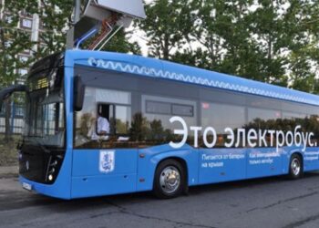 Elektrikli otobüsler Rus halkının hizmetine sunuldu