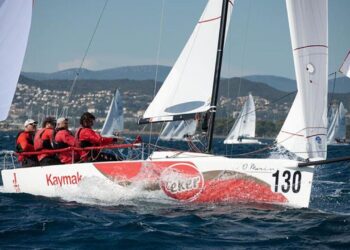 Eker Yelken Takımı’ndan J/70 Avrupa Şampiyonası’nda birincilik