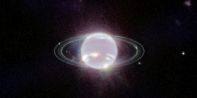 James Webb’ten 33 yıl sonra bir ilk: Neptün’ün halkaları net bir şekilde görüntülendi
