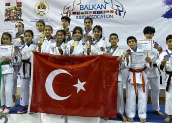 Minikler Balkan Judo Şampiyonası’nın ilk gününde 14 madalya