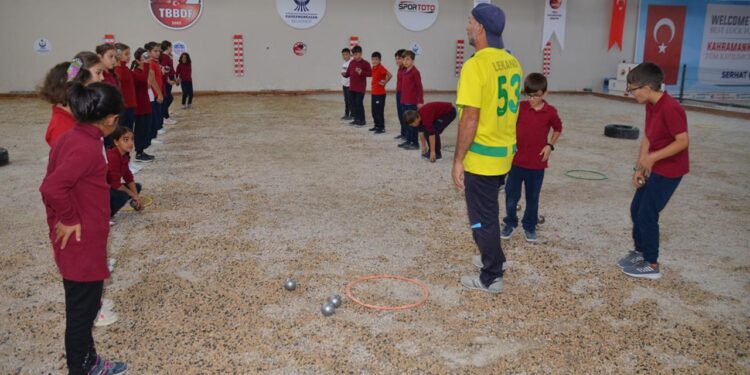 Kahramankazan’da çocuklar bocce ile tanışıyor