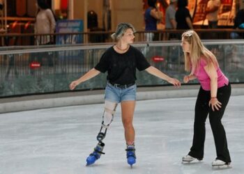 Protez bacağıyla sporda engel tanımıyor