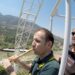 Görme engelli öğretmenin bungee jumping heyecanı