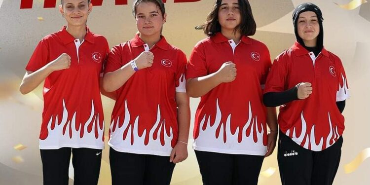 Bocce Kadın Ümit Milli Takımı bronz madalya kazandı