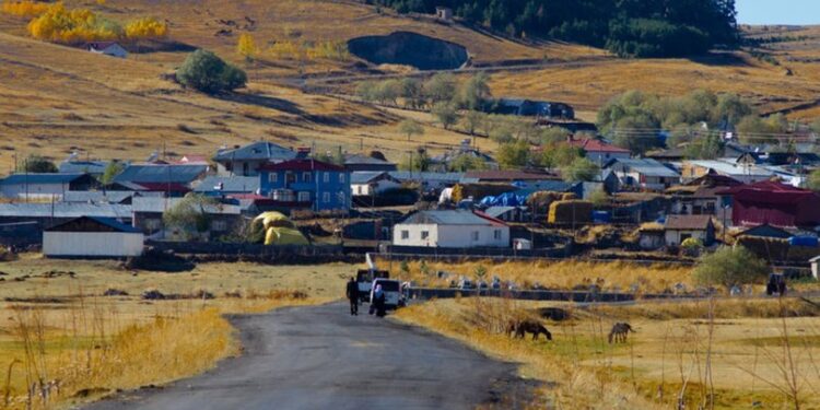 Ardahan’ın Göle ilçesinde güz renkleri