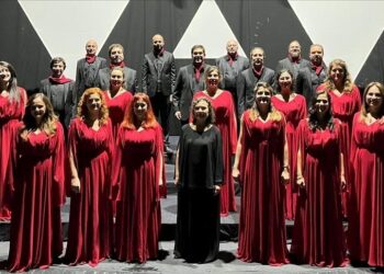 Ankara Çoksesli Korosu Kuzey Makedonya’daki yarışmada en iyi koro seçildi