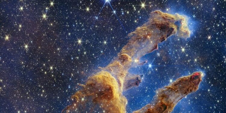 James Webb’ten büyüleyen görüntü: Yaratılış Sütunları