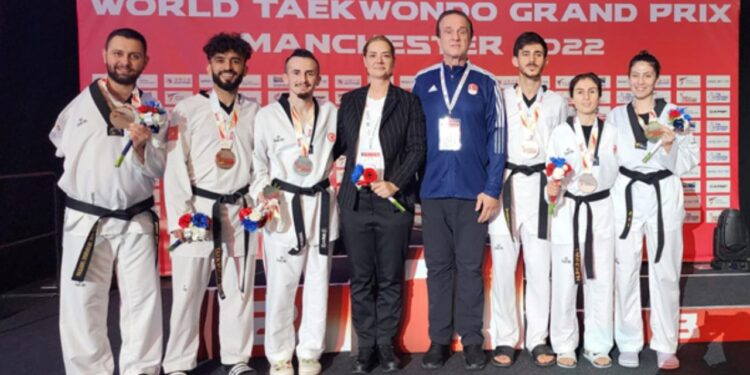 Para milli tekvandocular İngiltere Grand Prix’inde 2’si altın 7 madalya kazandı