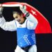 Milli sporcu Hatice Kübra İlgün’den bronz madalya