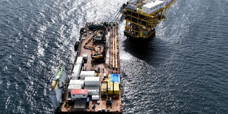 Doğal gaz depolama tesisinin Faz-1 aşamasında sona yaklaşıldı