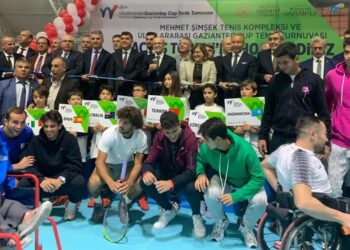 Uluslararası Gaziantep Cup Tenis Turnuvası’nın açılışı yapıldı